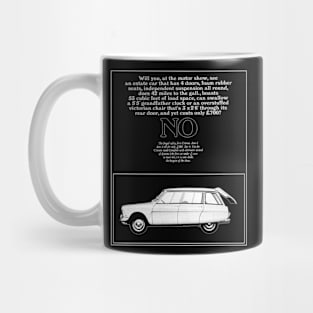 1960s FRENCH ESTATE CAR - advert Mug